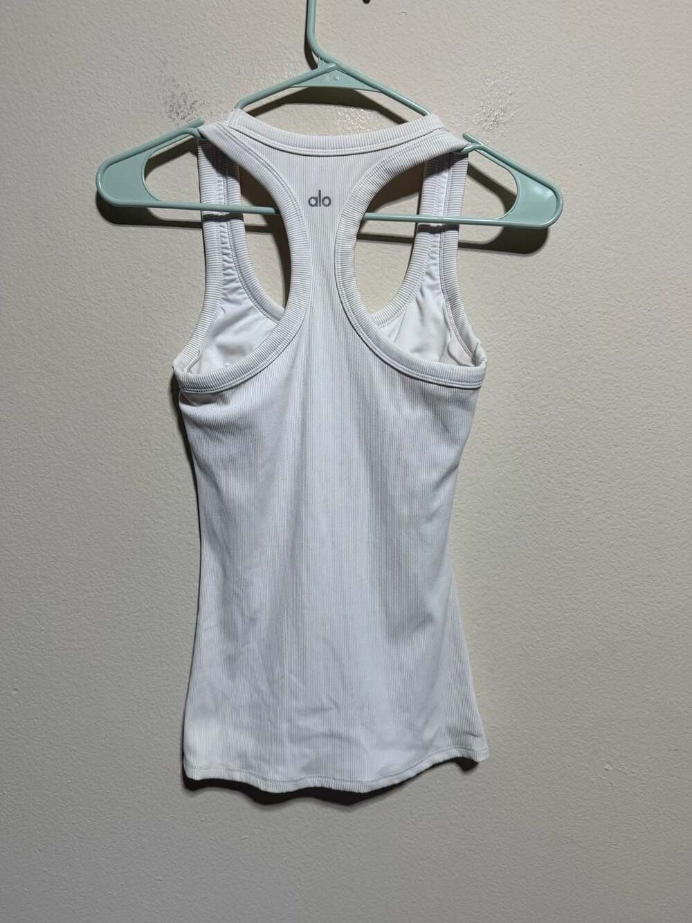 Alo Yoga Ribbed Racerback Tank Top - Picture 3 of 4